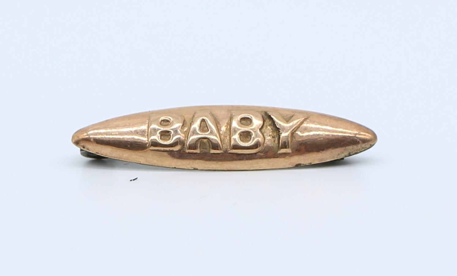 Baby's brooch