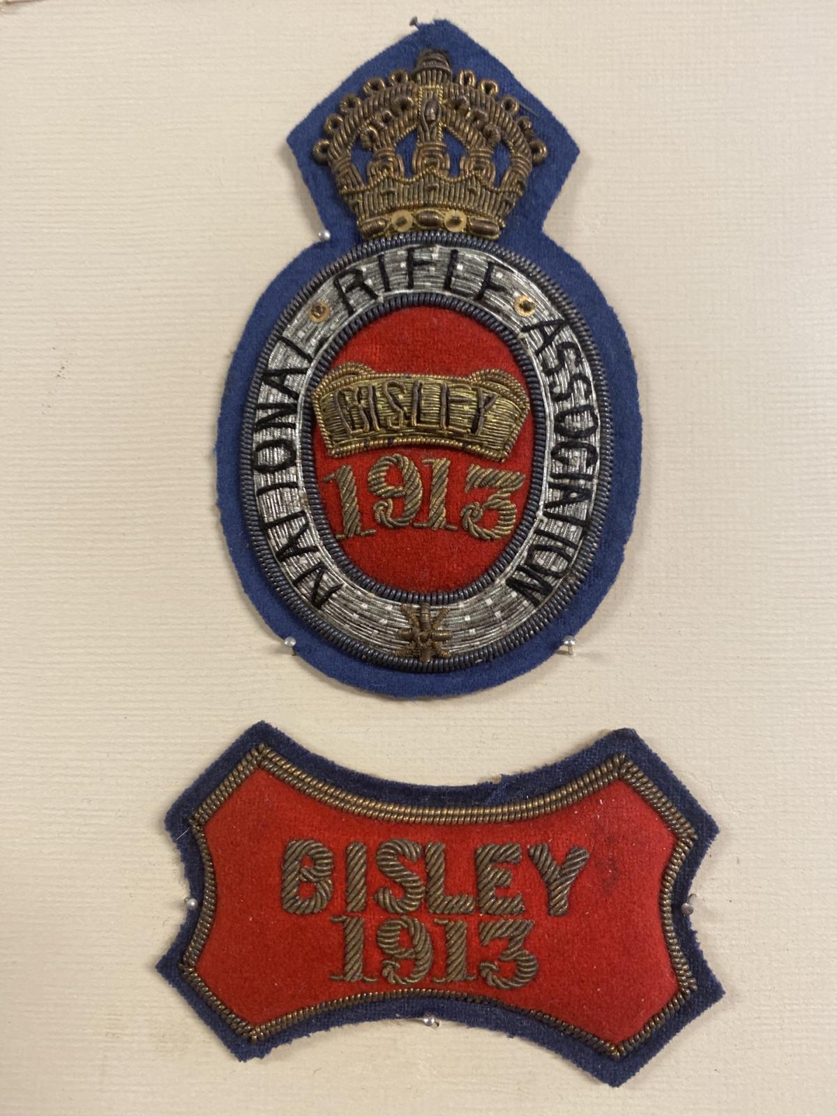 Bill Garrity's Bisley badges