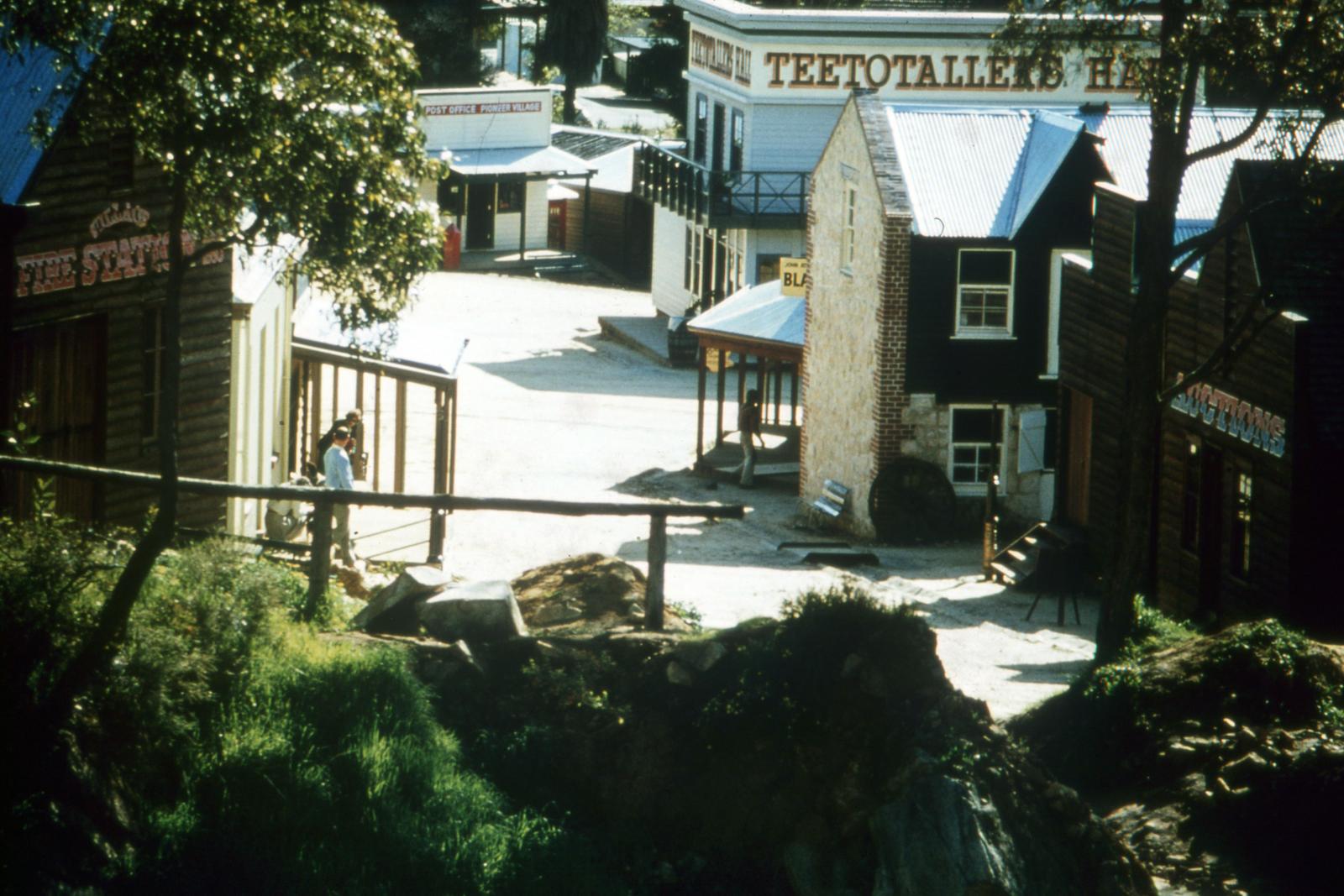 Street of Pioneer Village.