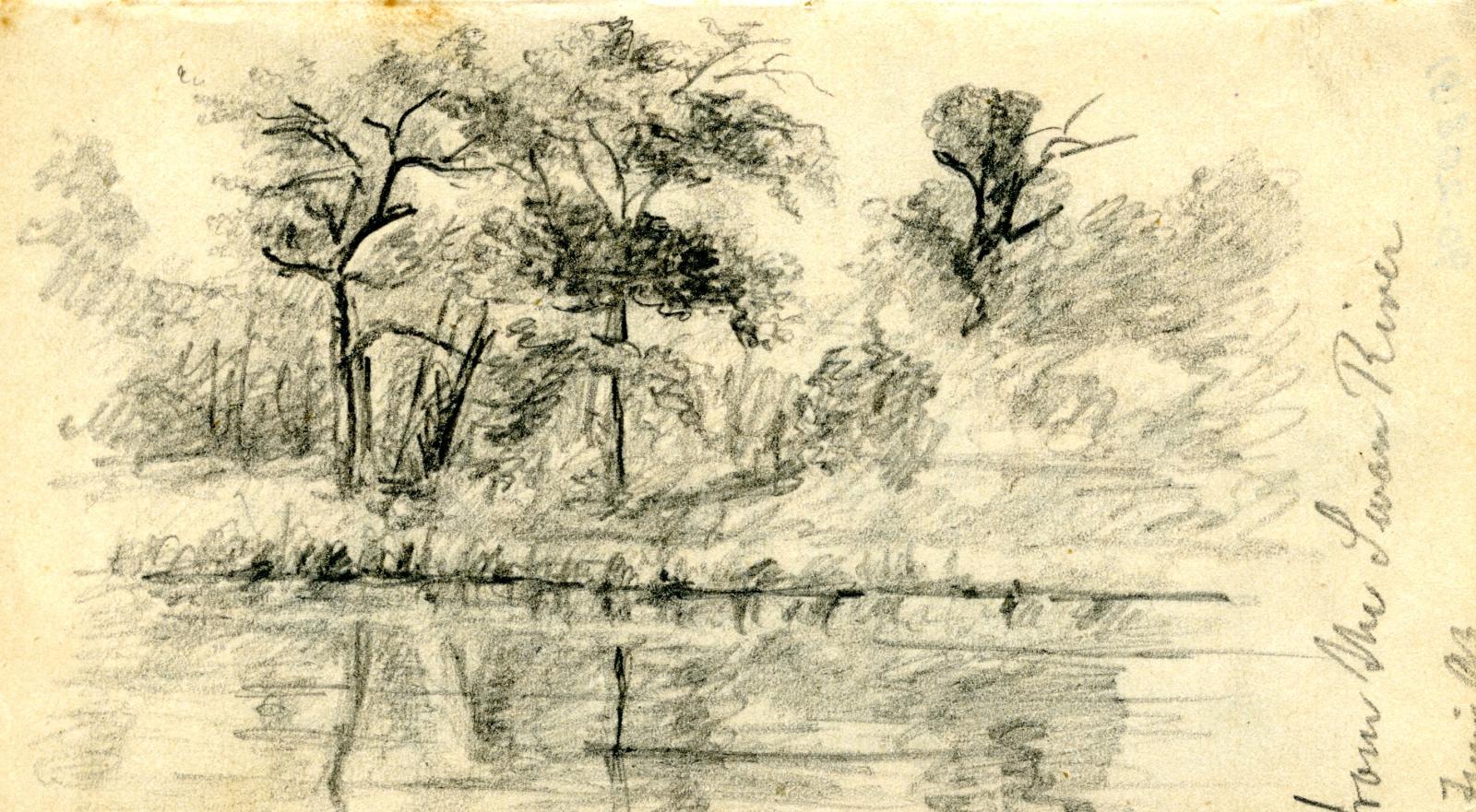 1990.208 Swan River Sketch