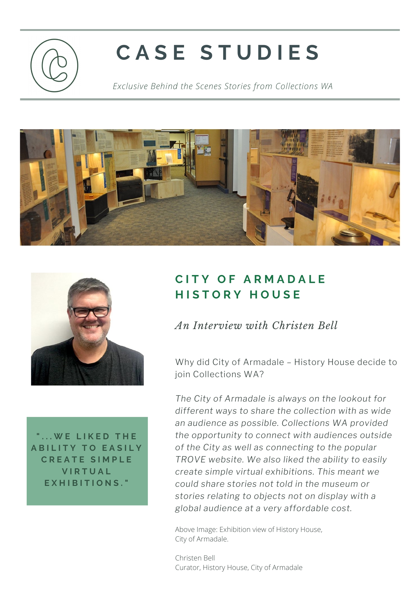 City of Armadale - History House Collections WA Case Study