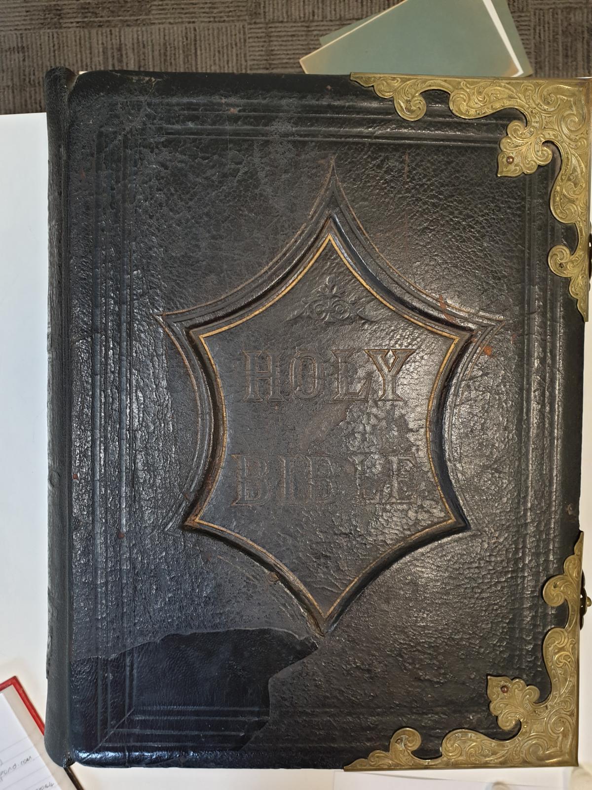 leather bound bible