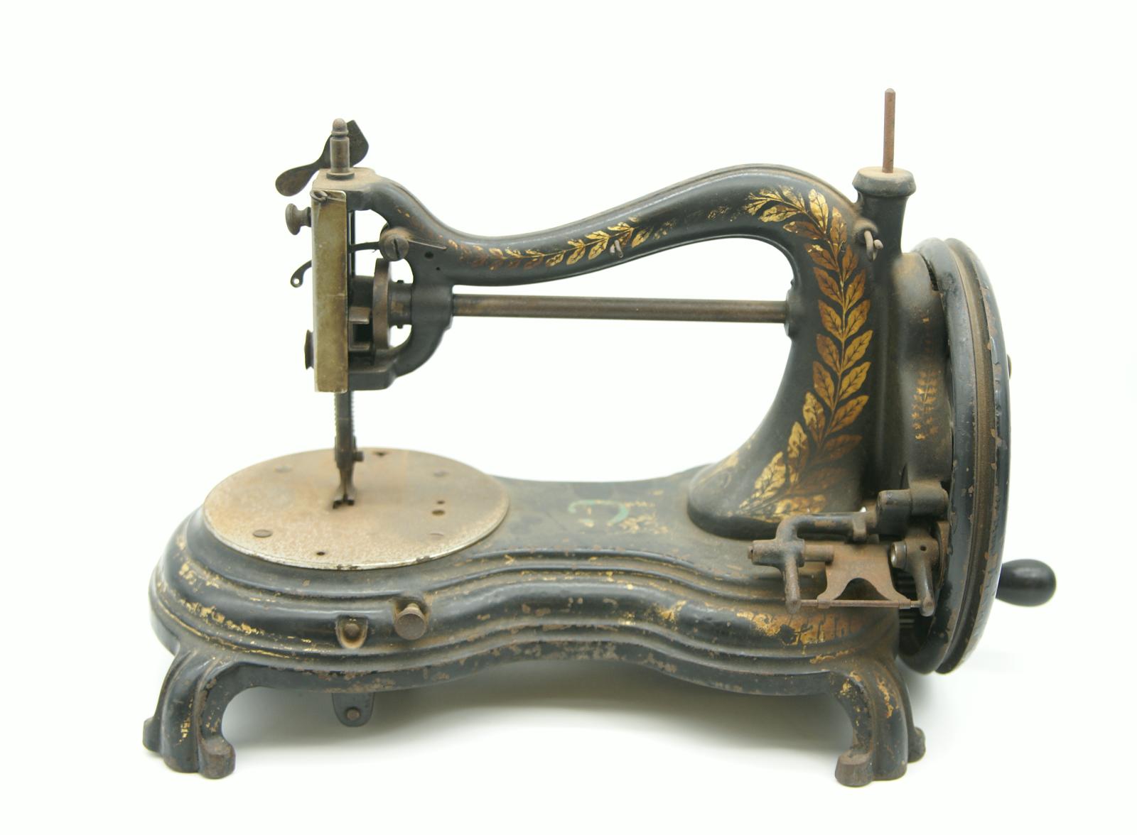 Sewing machine, hand operated