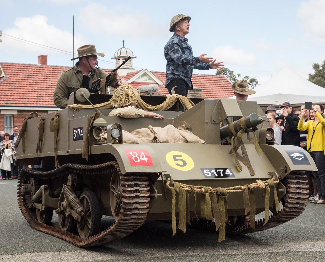 Bren Gun Carrier and Celebrity