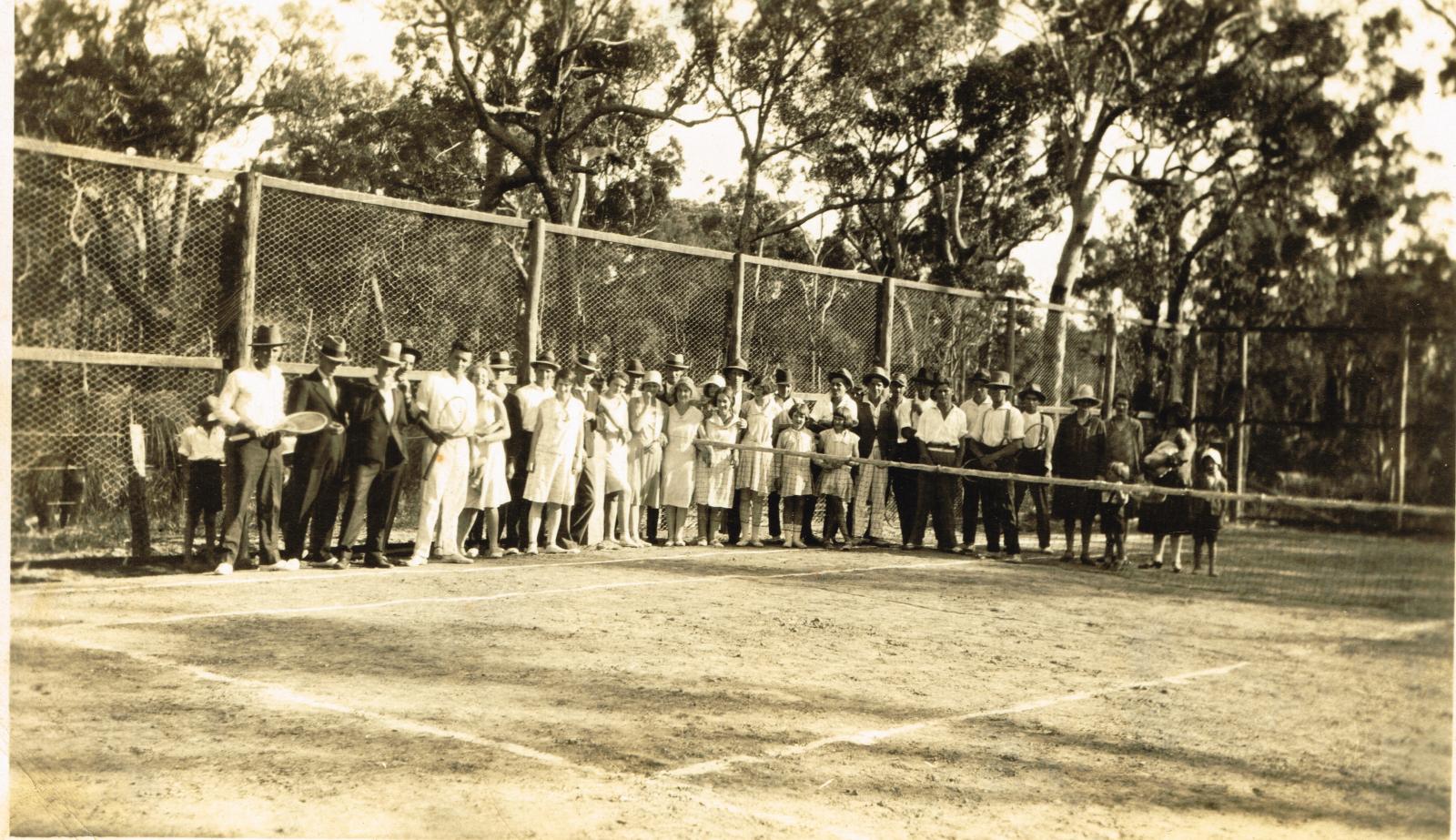 Capel River Tennis Club c1930