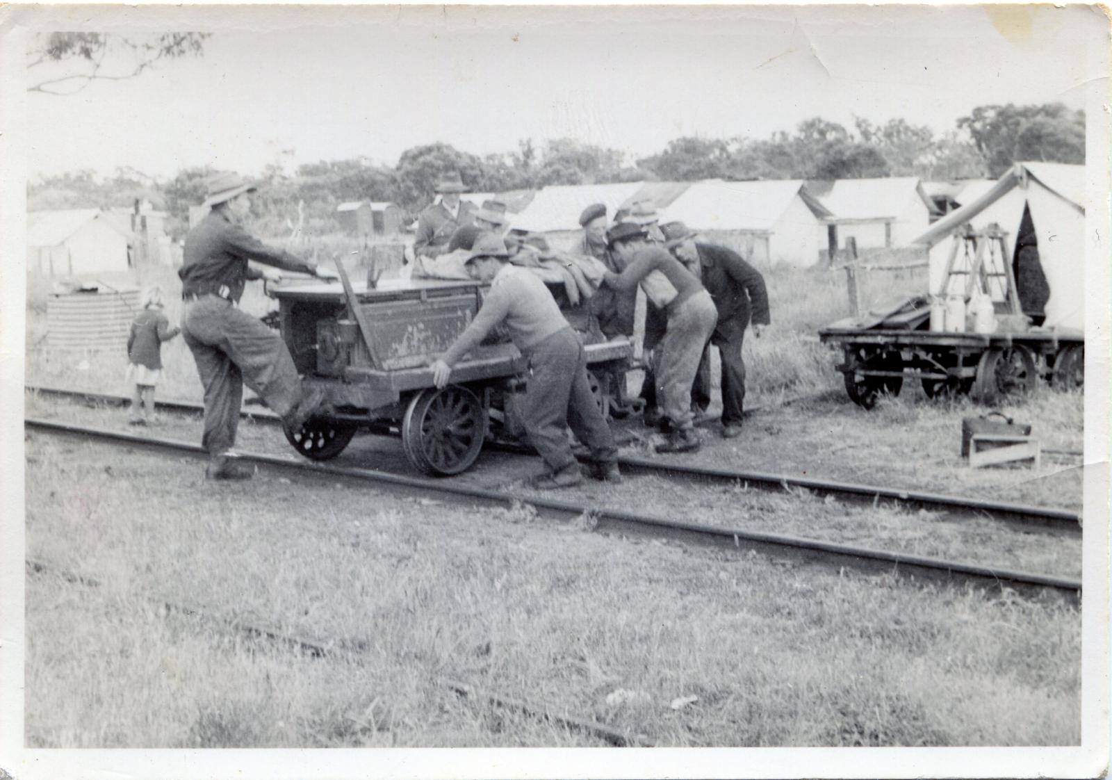 Railway Workers Capel c1950