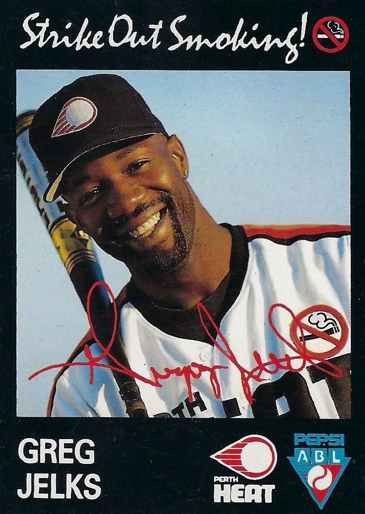 2020.38 - Baseball Player Collector's Card - Greg Jelks - Front