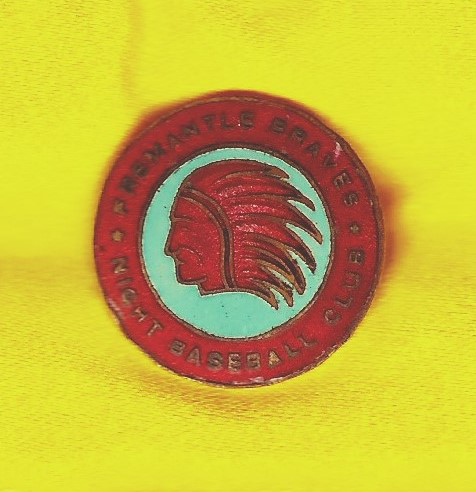 Fremantle Braves Night Baseball Club circular badge