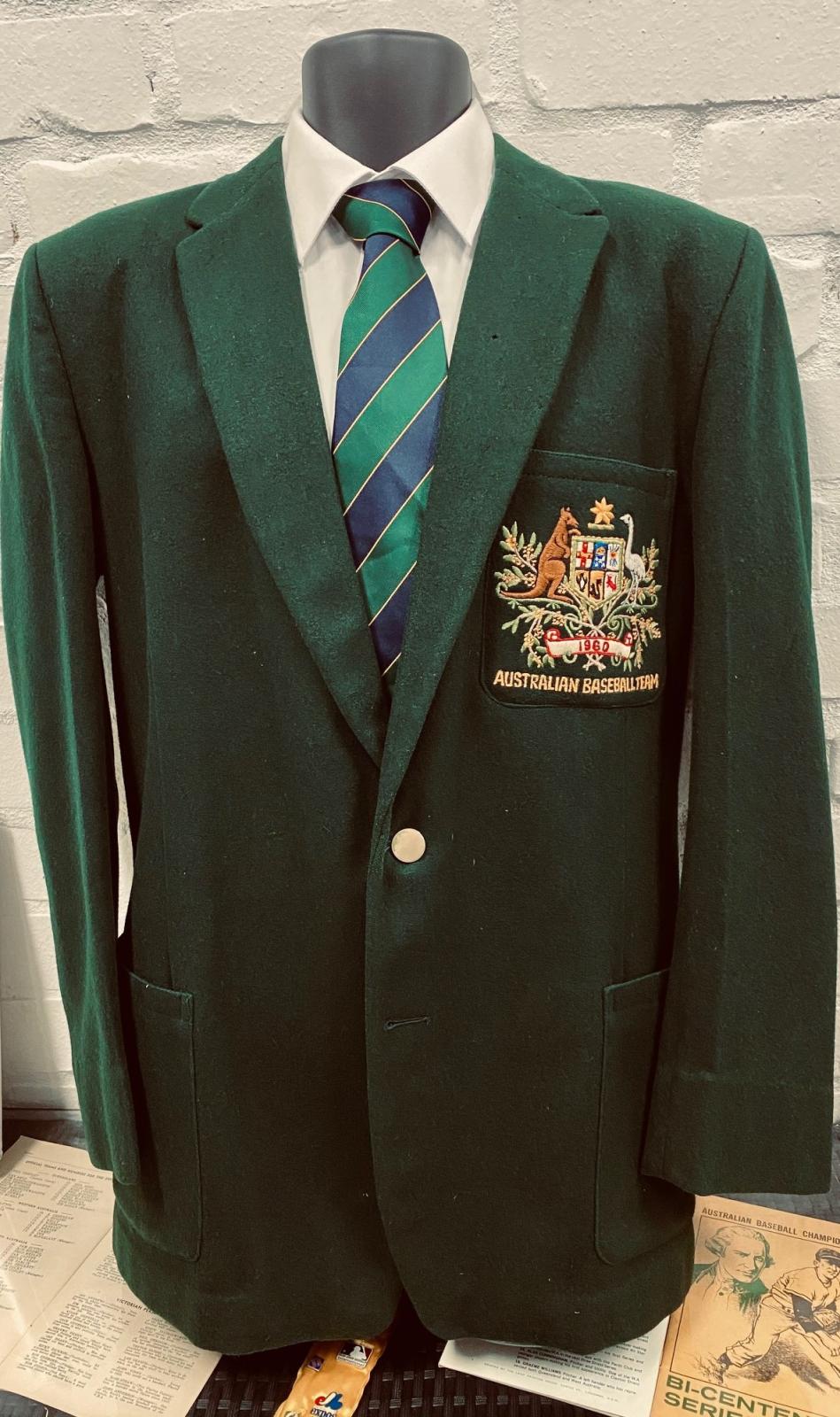 1960 Australian Baseball Team blazer