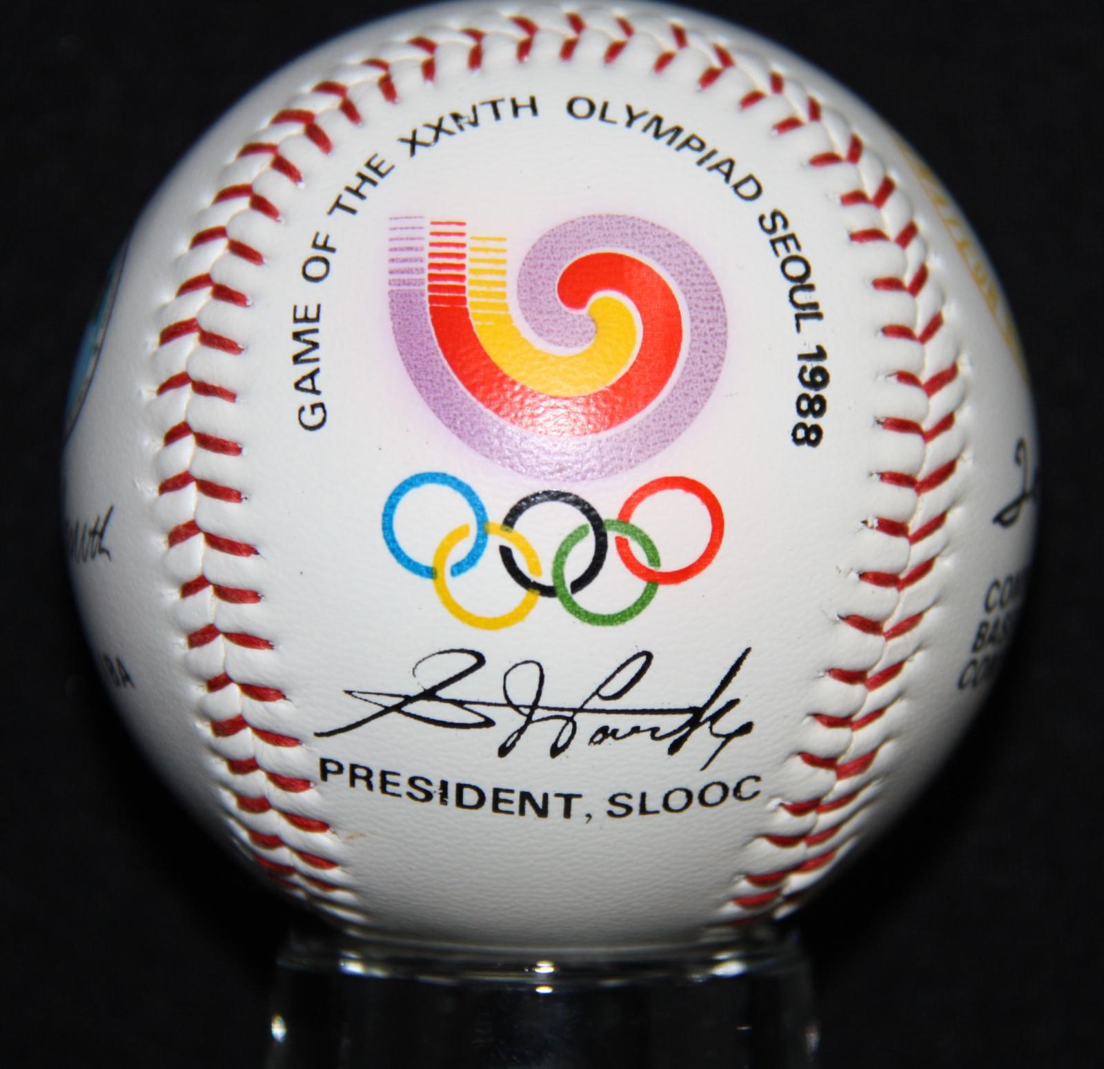 1988 Seoul Olympics presentation baseball 