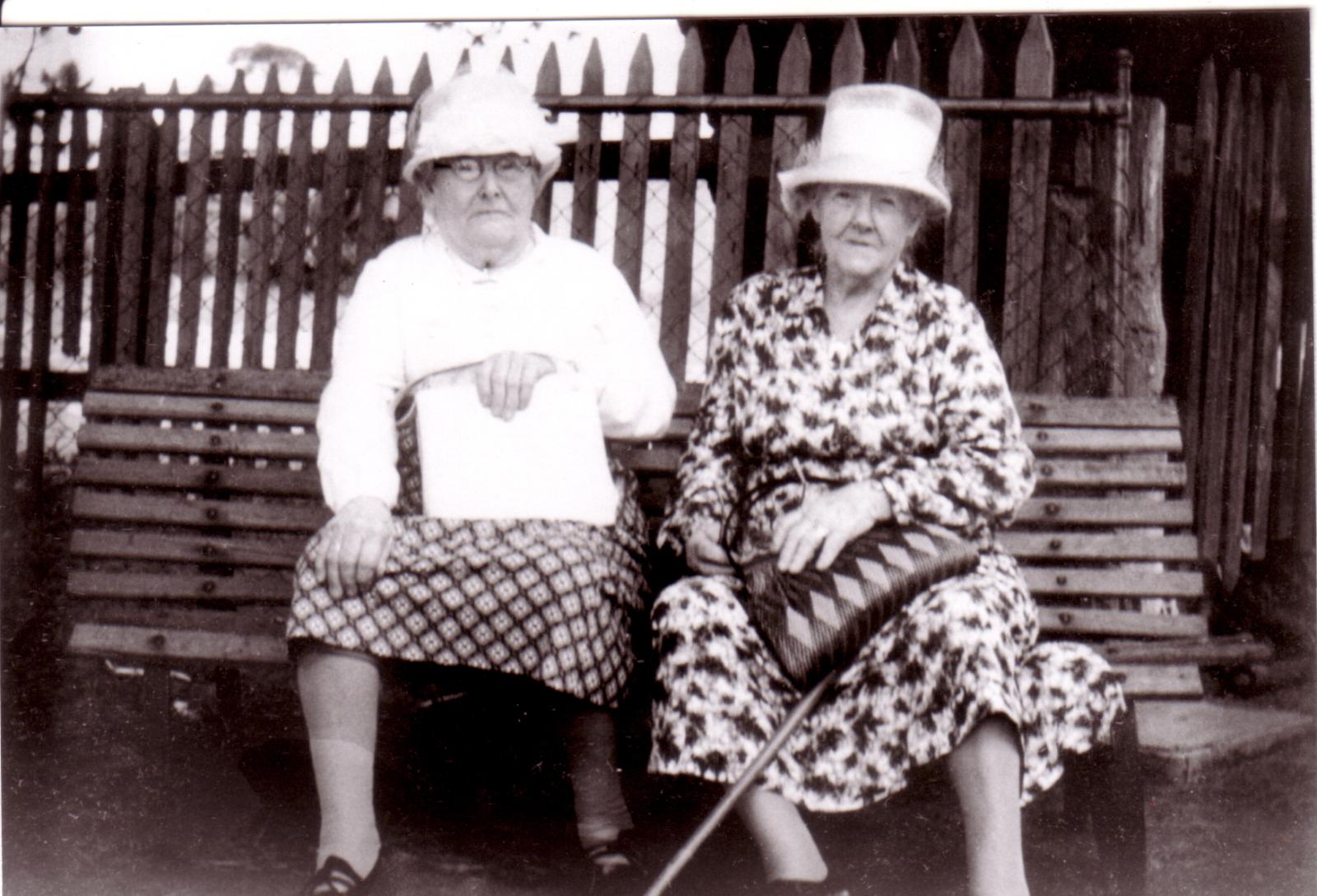 Mrs Amelia Holmes & Mrs Ann Ronald, Ganthorne Street, Cranbrook