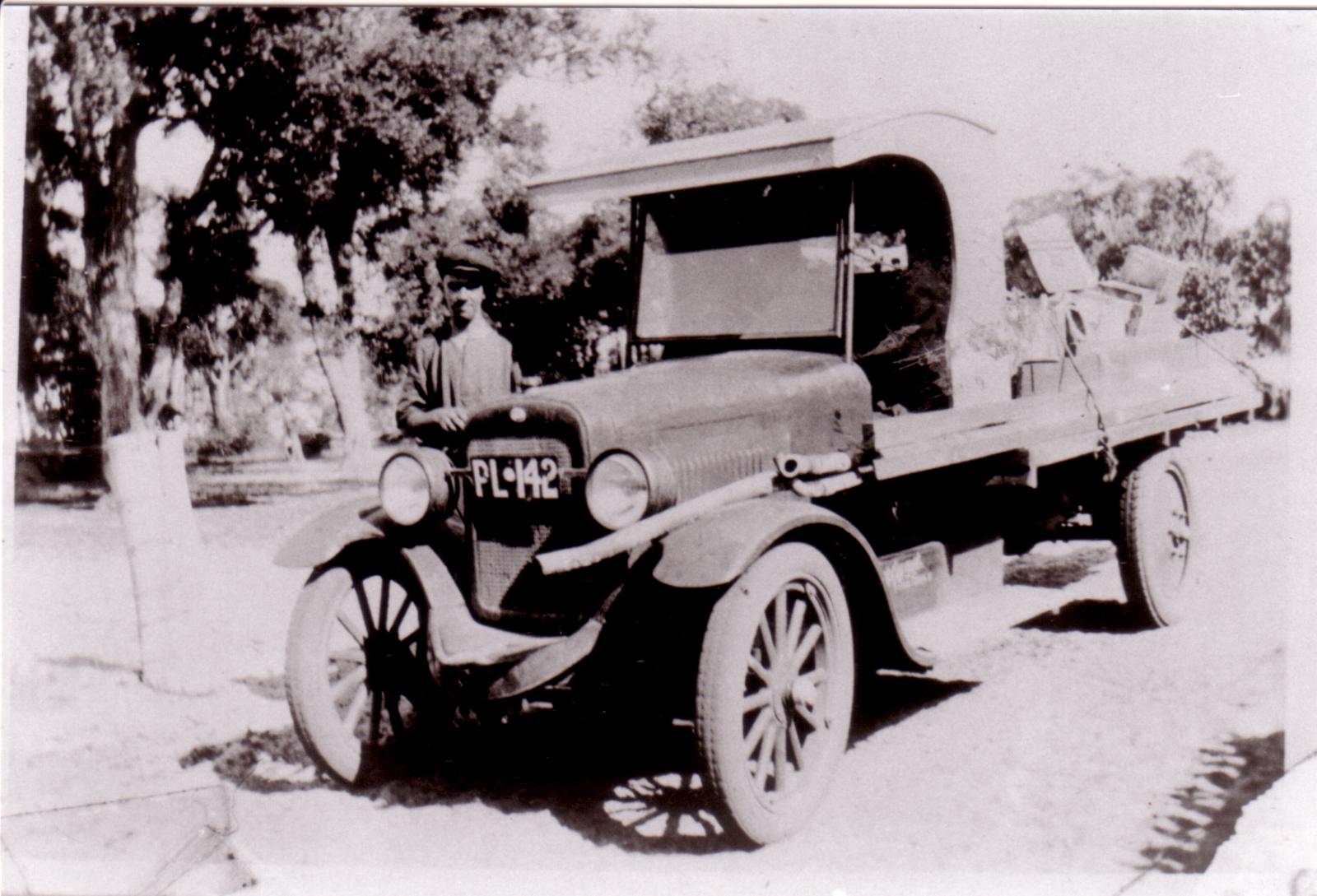 First Truck In Cranbrook District.