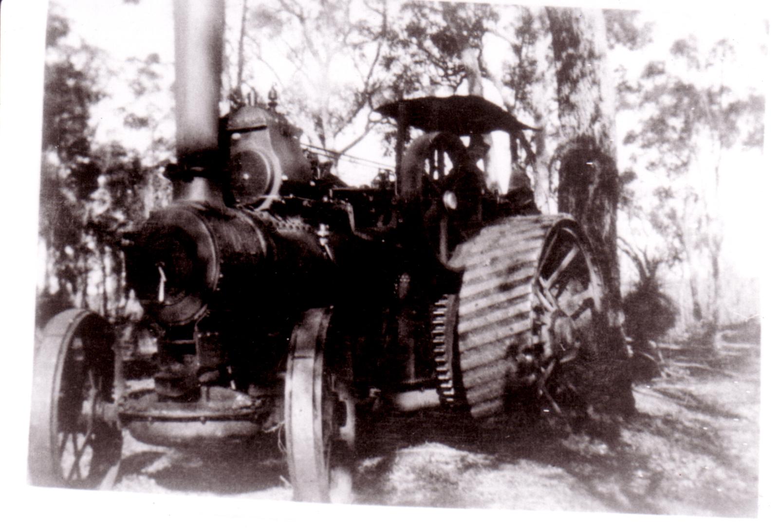 Chaff Cutting Steam Engine