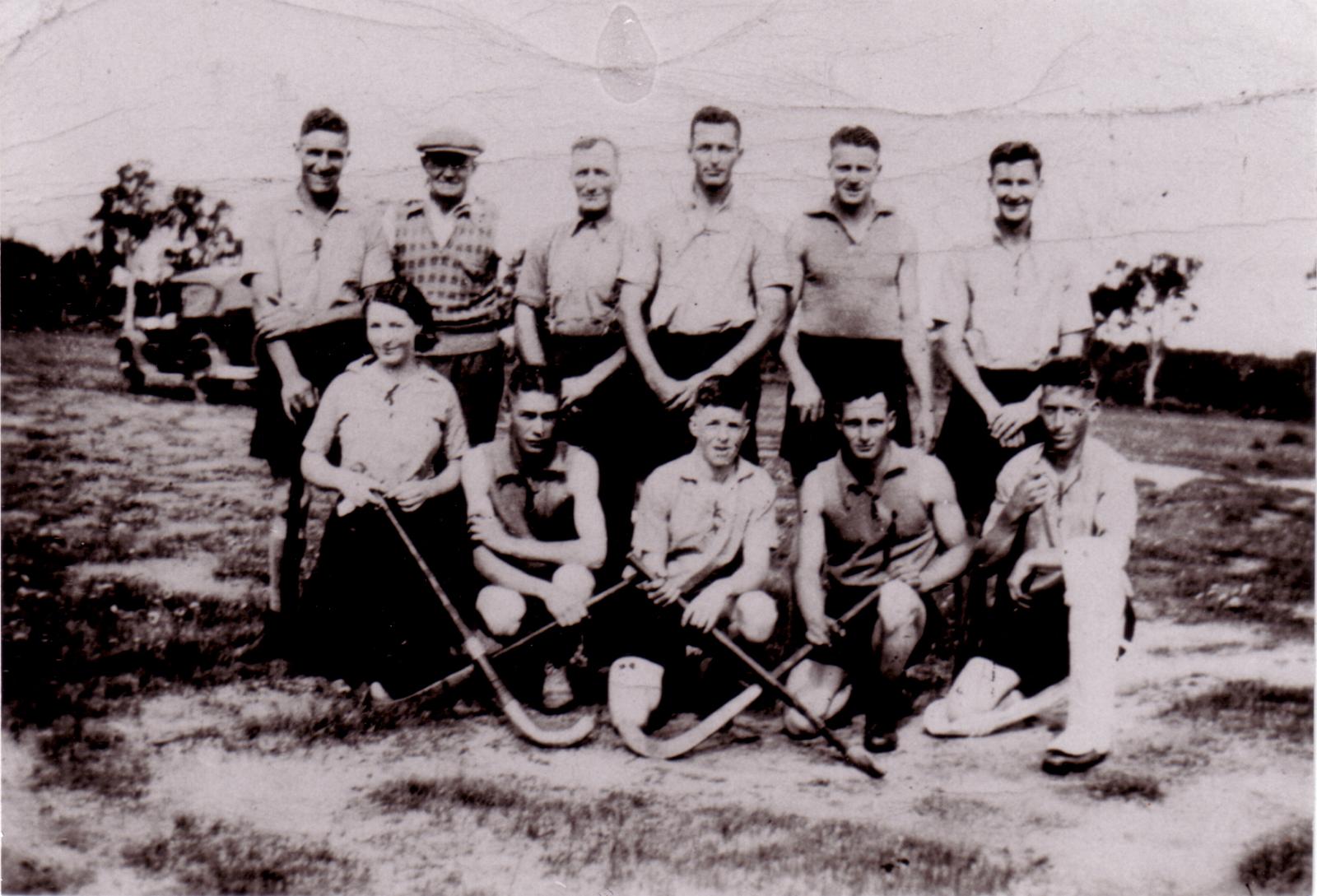 Gordon River Hockey Team circa 1930