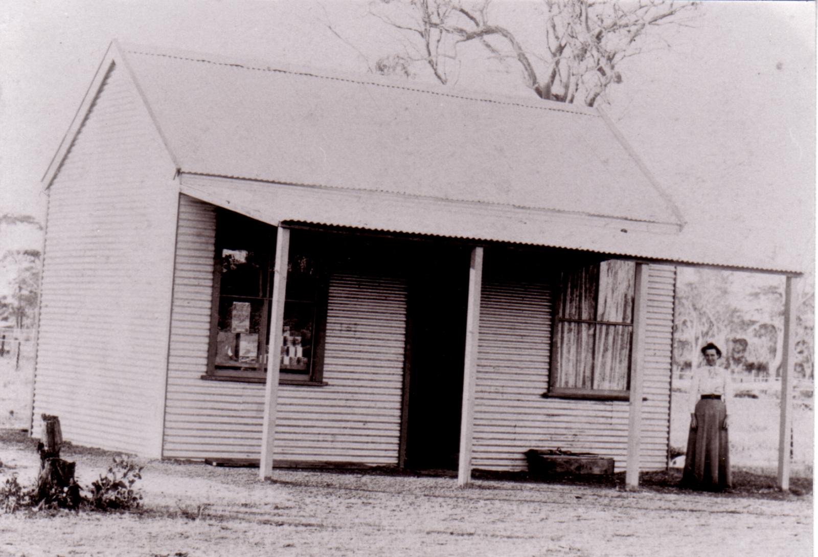 Mrs Peacocks Shop, Gathorne Street Cranbrook circa 1890