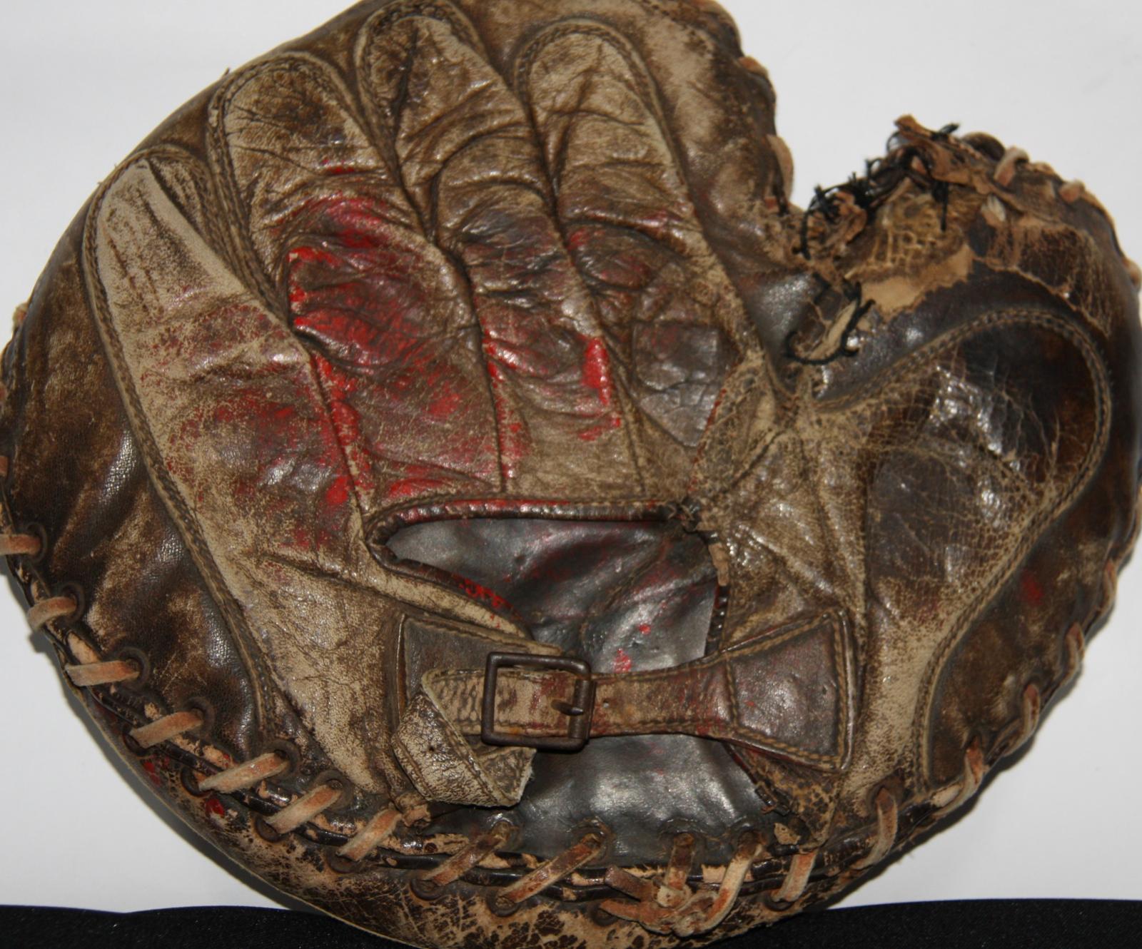 Dave Mickle's Catcher's Glove - Back