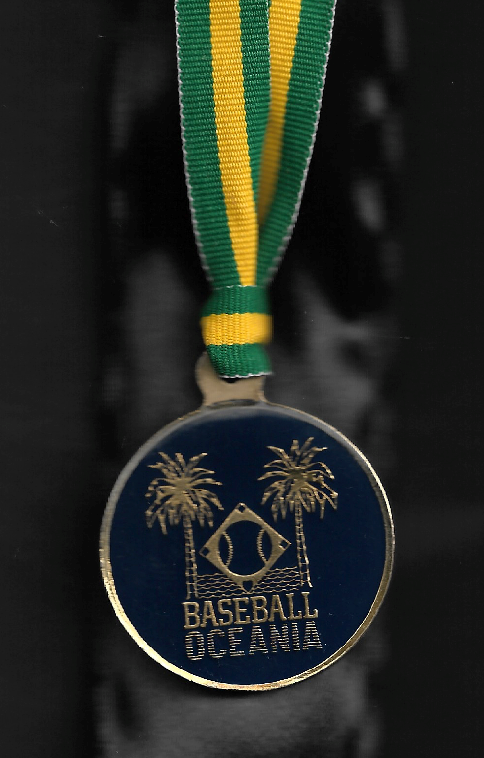 1995 Baseball Confederation of Oceania Champions Medal (obverse)