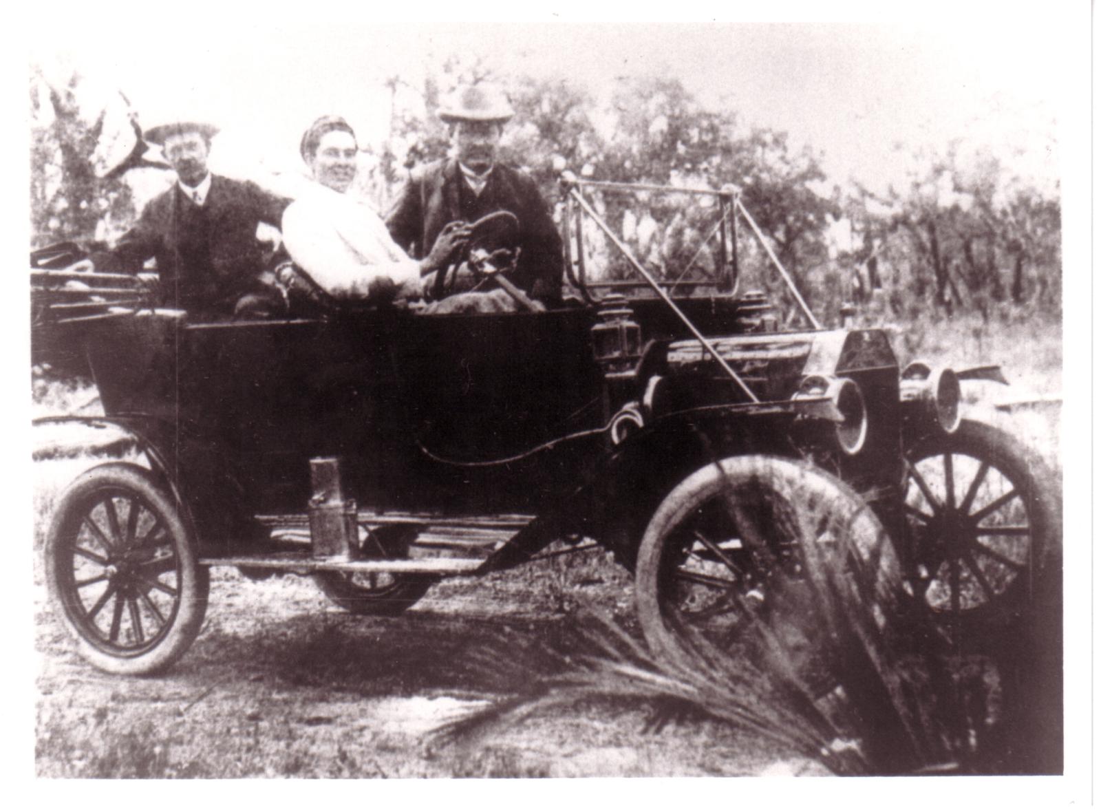 First Vehicle In Cranbrook, T Model Ford.