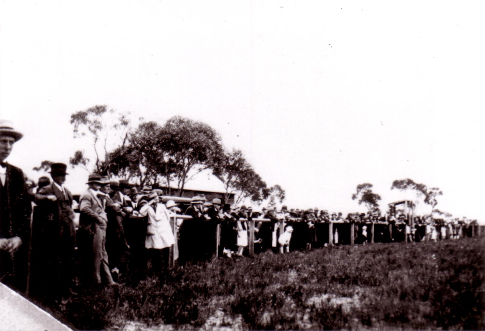 Crowd Photo Of Cranbrook Race Day.