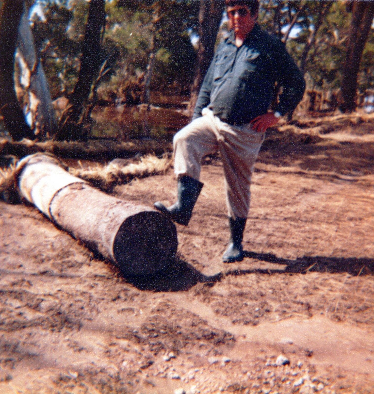 A Strainer Post On Graeme Millers Property Moved About 40 Metres