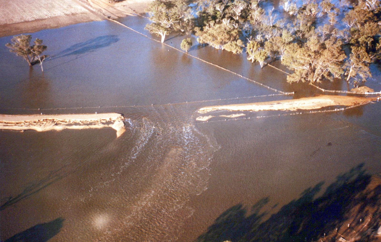 Boyacup Bridge. Another View Of The Breach To Northern Causeway