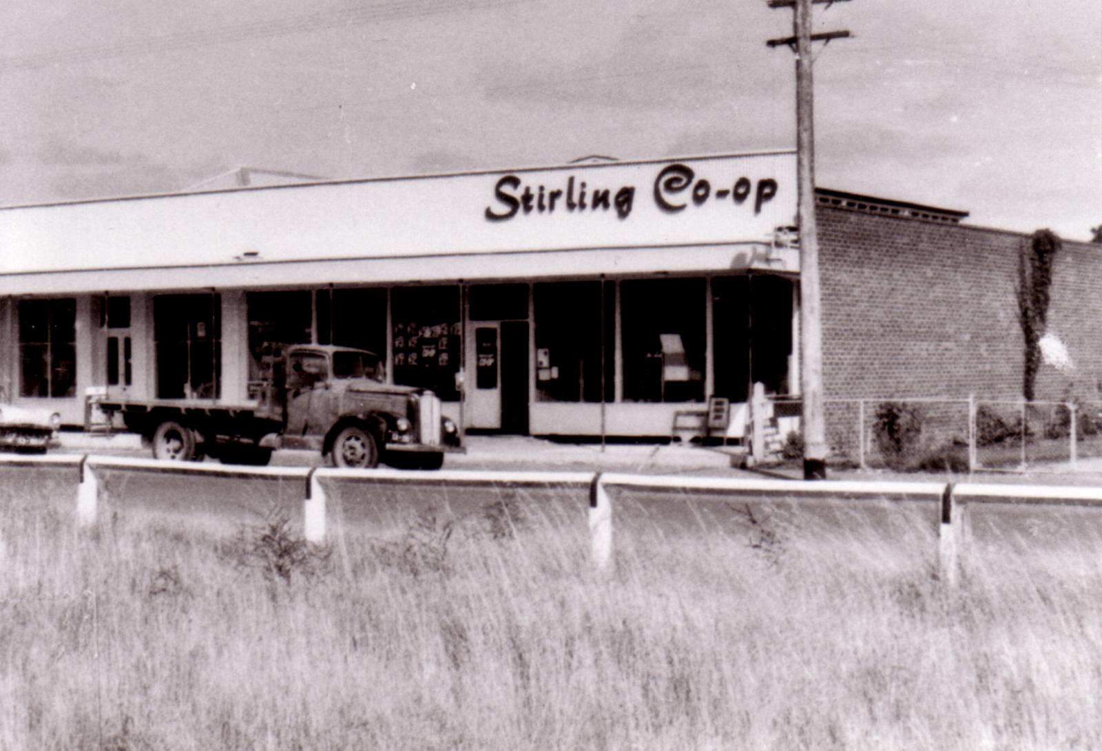 Stirling Co-op, circa 1950. 