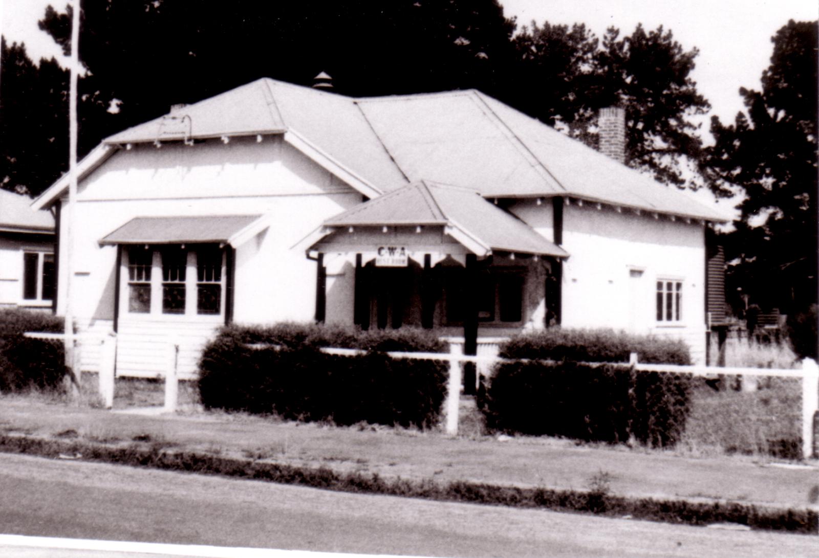 CWA (Country Womens Association) Rest Rooms, Gathorne Street.