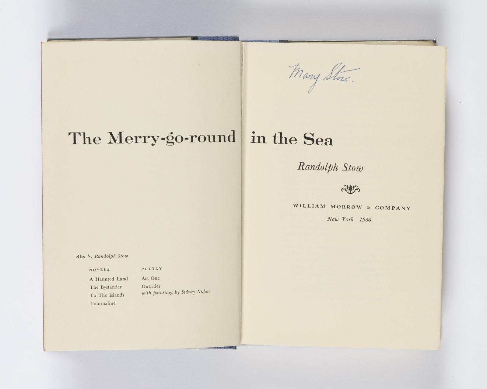 The Merry-go-round in the Sea Cover Page