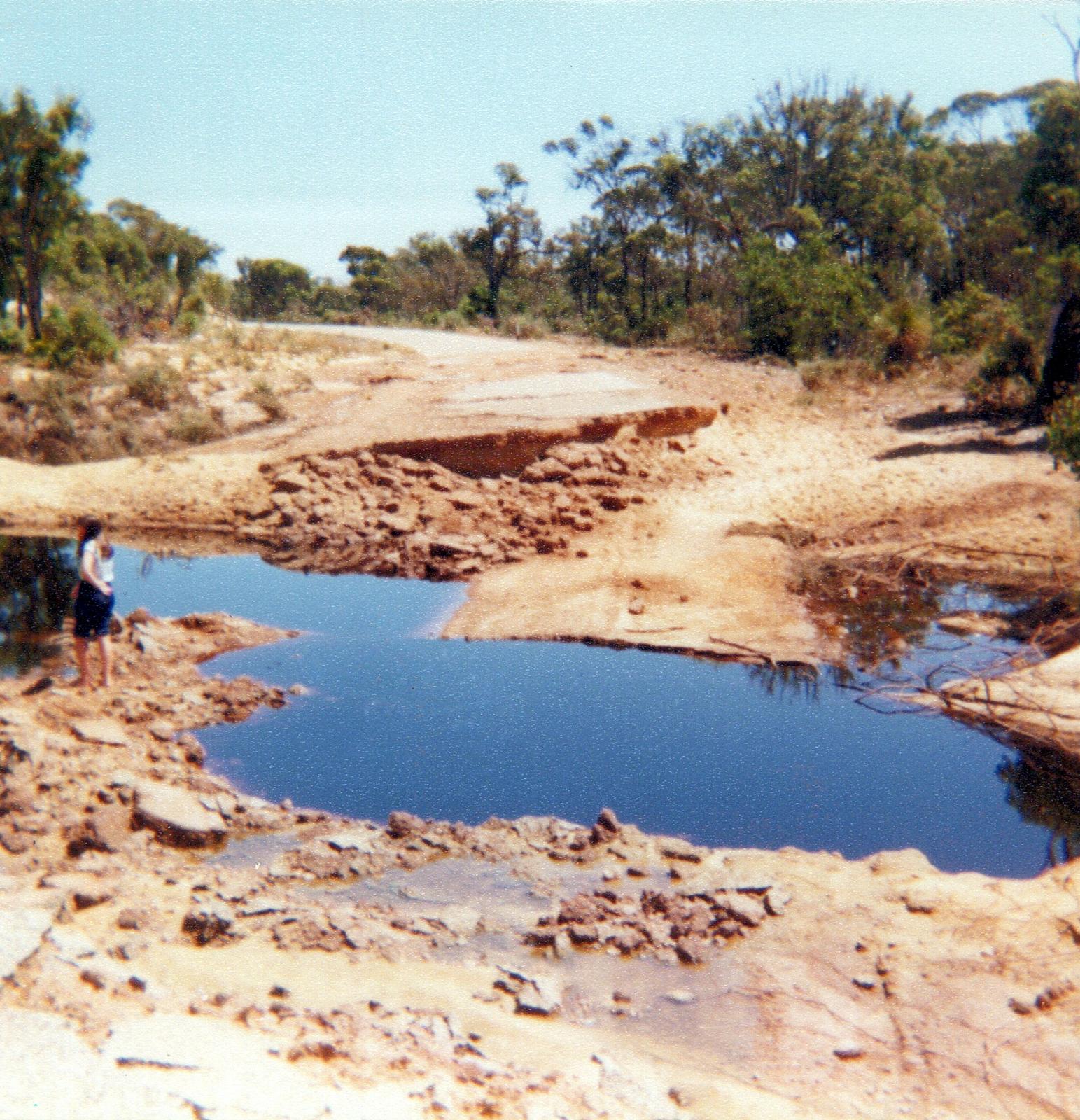 Damage To Shamrock Road