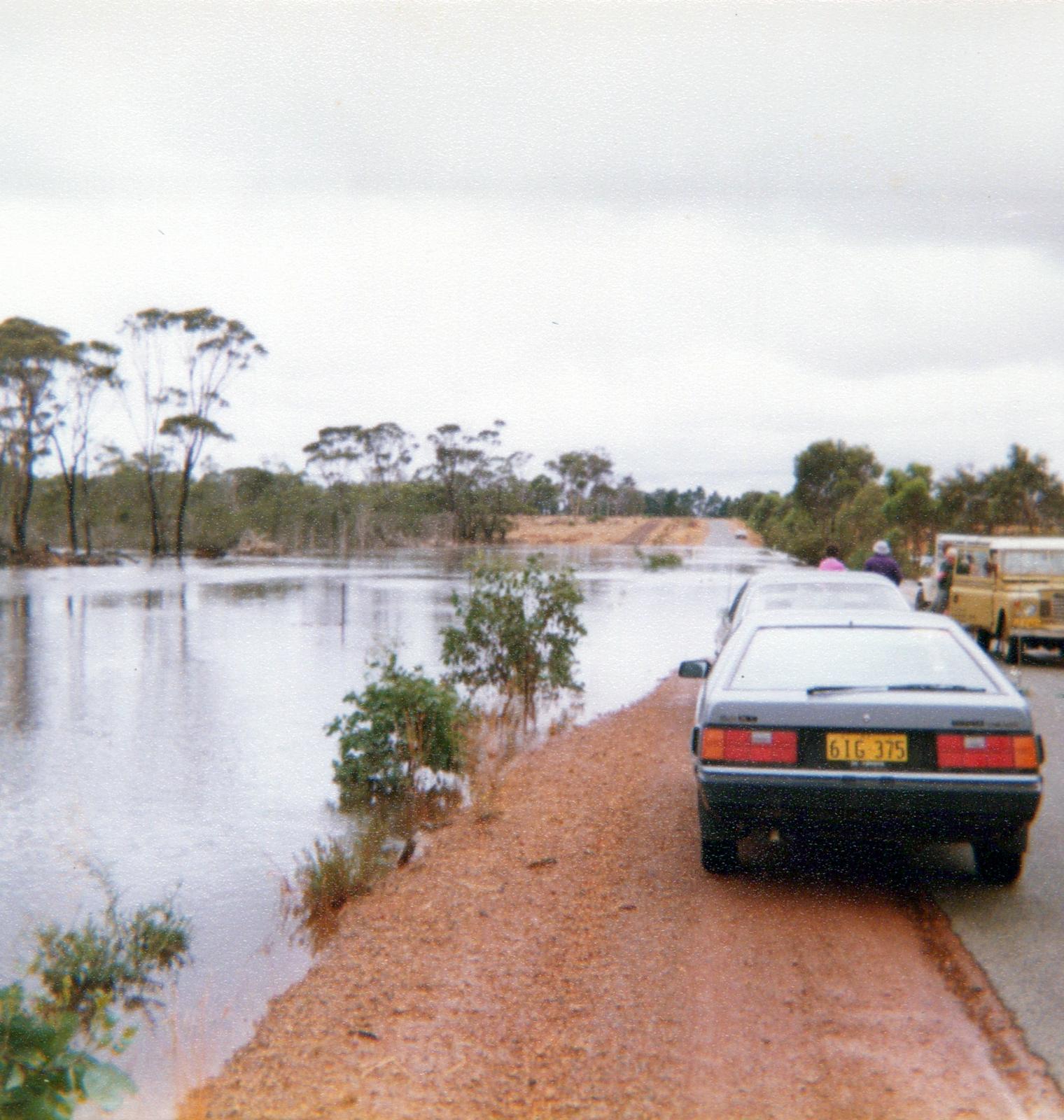 Floodwaters Nunijup Area