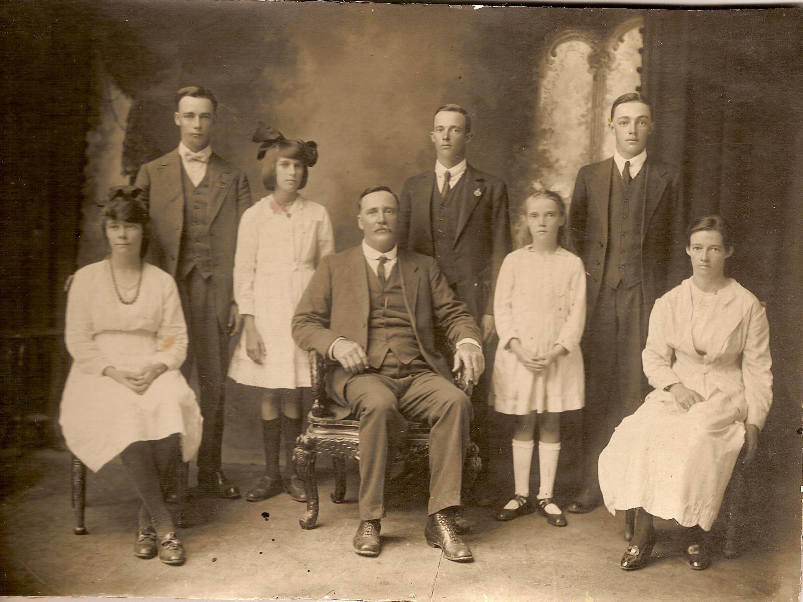 John Morrison Maley and his children