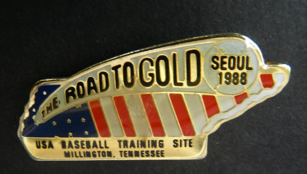 The Road to Gold Seoul 1988 badge