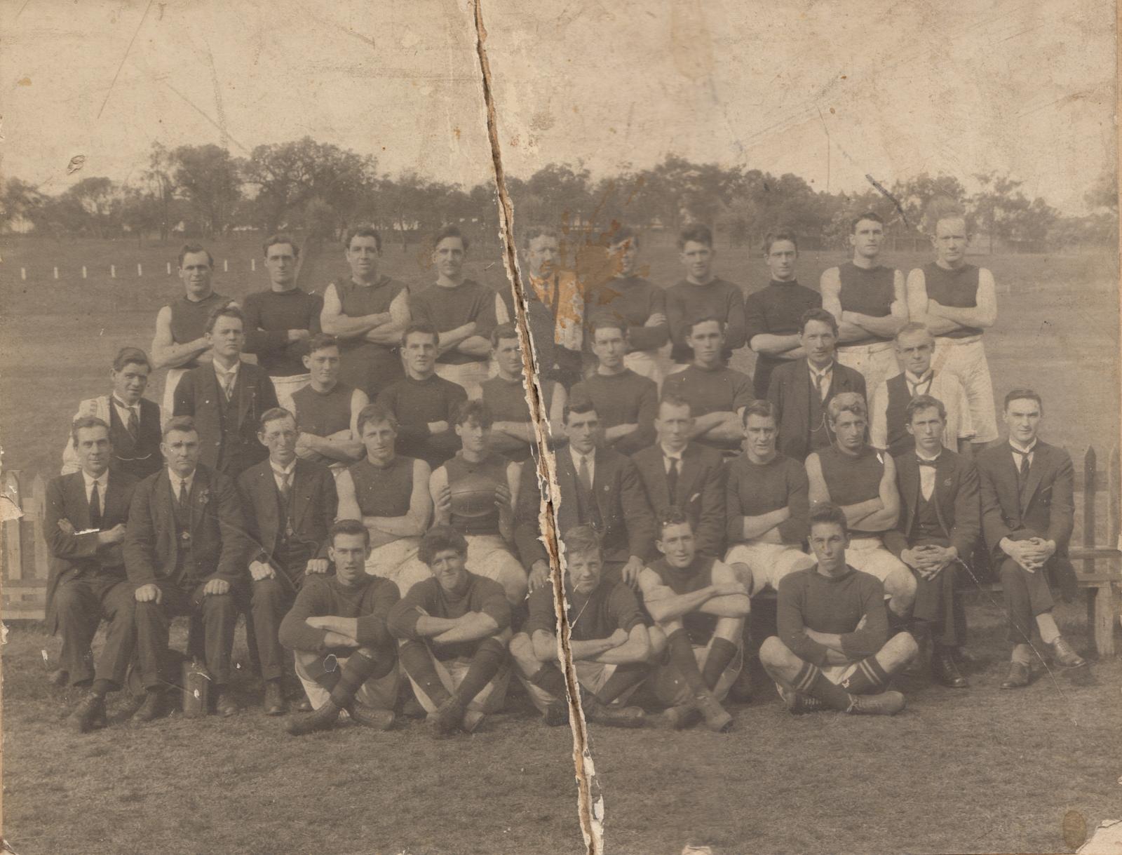 Midland Junction 'B' Grade Football Club, 1924.