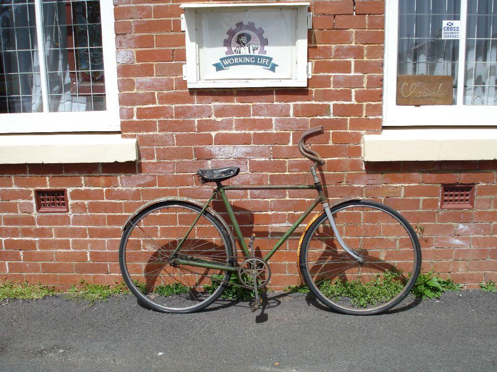 Reg Bovel's bike