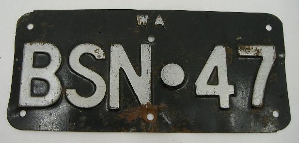 Vehicle Number Plate