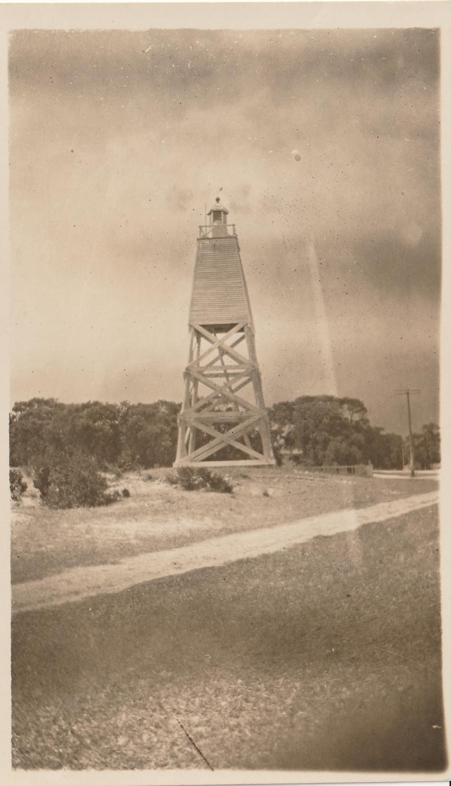 Lighthouse at Busselton, circa 1920's