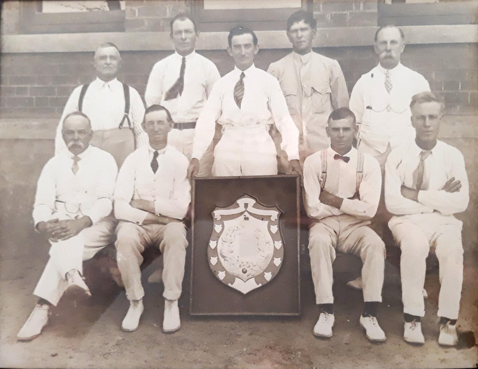 Midland Junction Bowling Club, 1922.