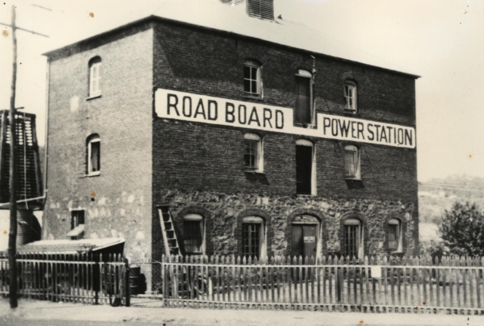 Road Board Power Station circa late 1920s
