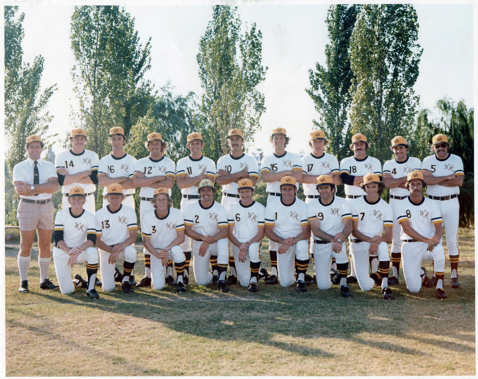 1975 Western Australian Claxton Shield Series baseball team