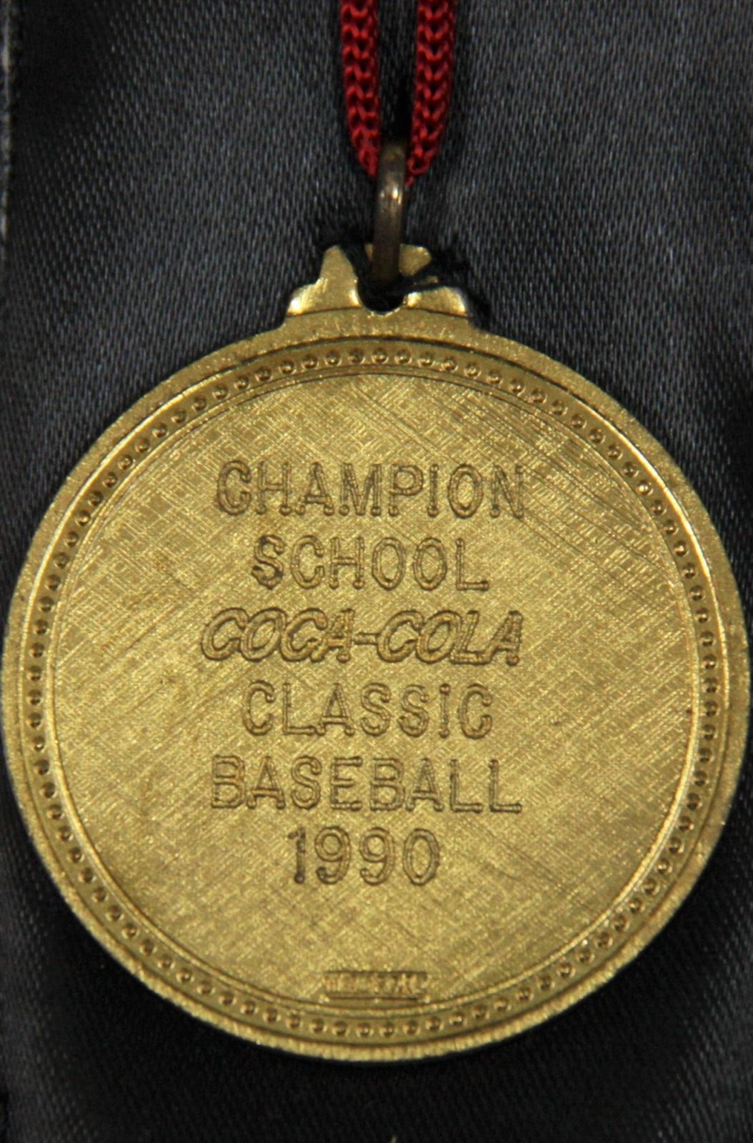 1990 W.A. Government Schools' Sports Association medallion (reverse)