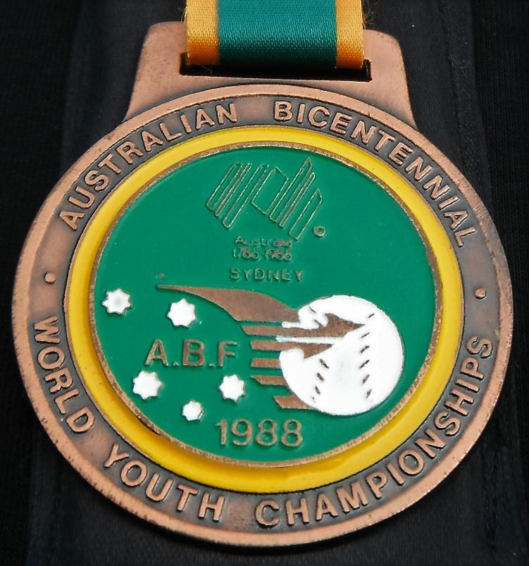 1988 IBA World Youth Championships - Australian Bicentennial medallion (obverse)