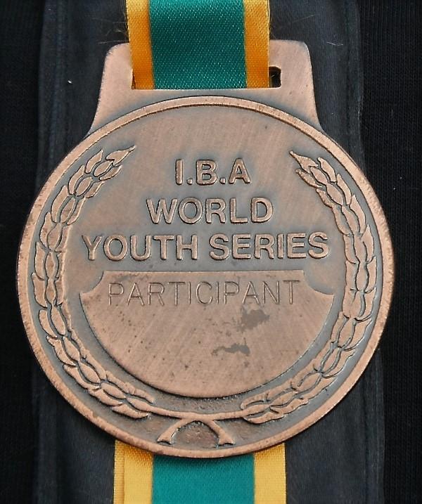 1988 IBA World Youth Championships - Australian Bicentennial medallion (reverse)