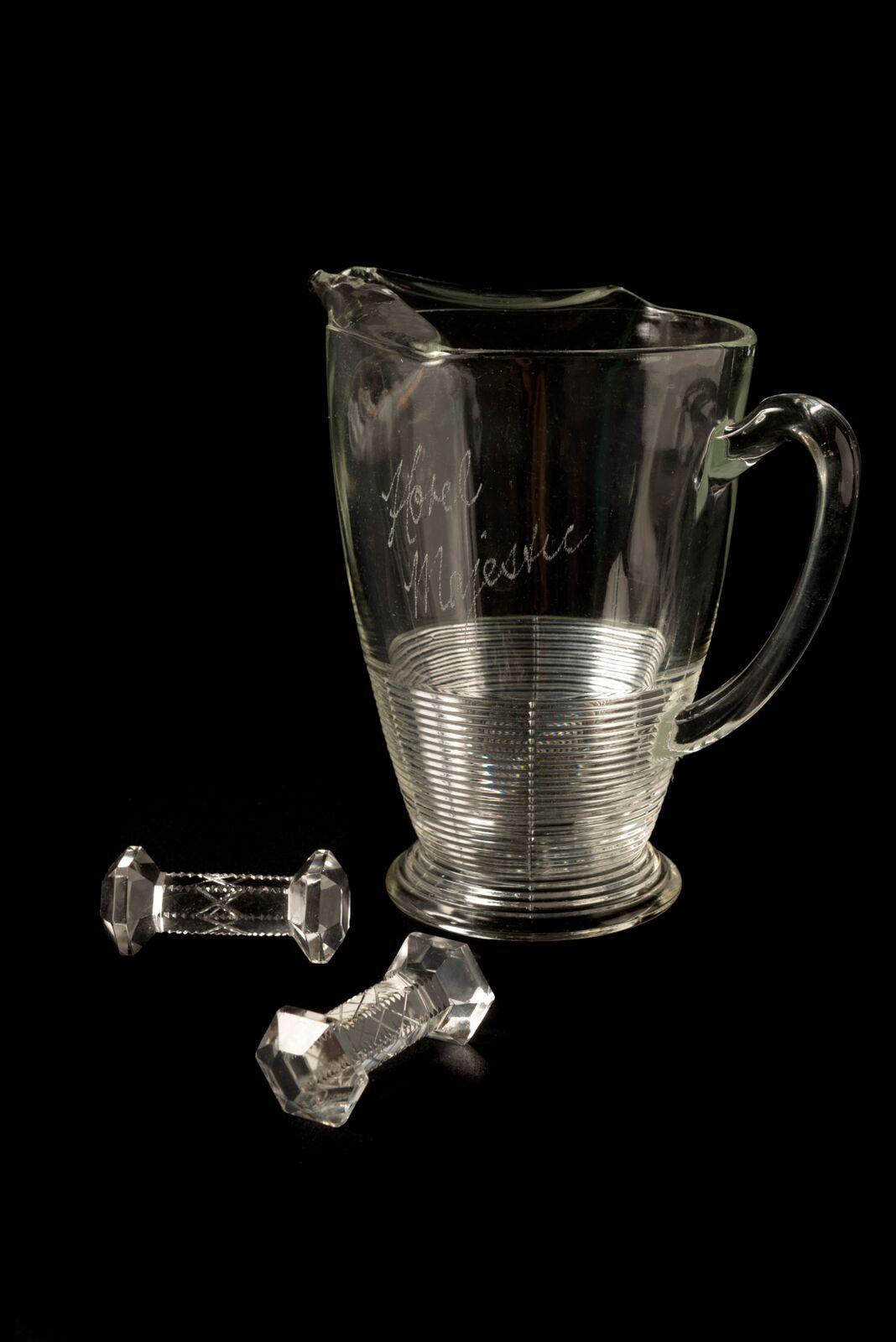 glass beer jug