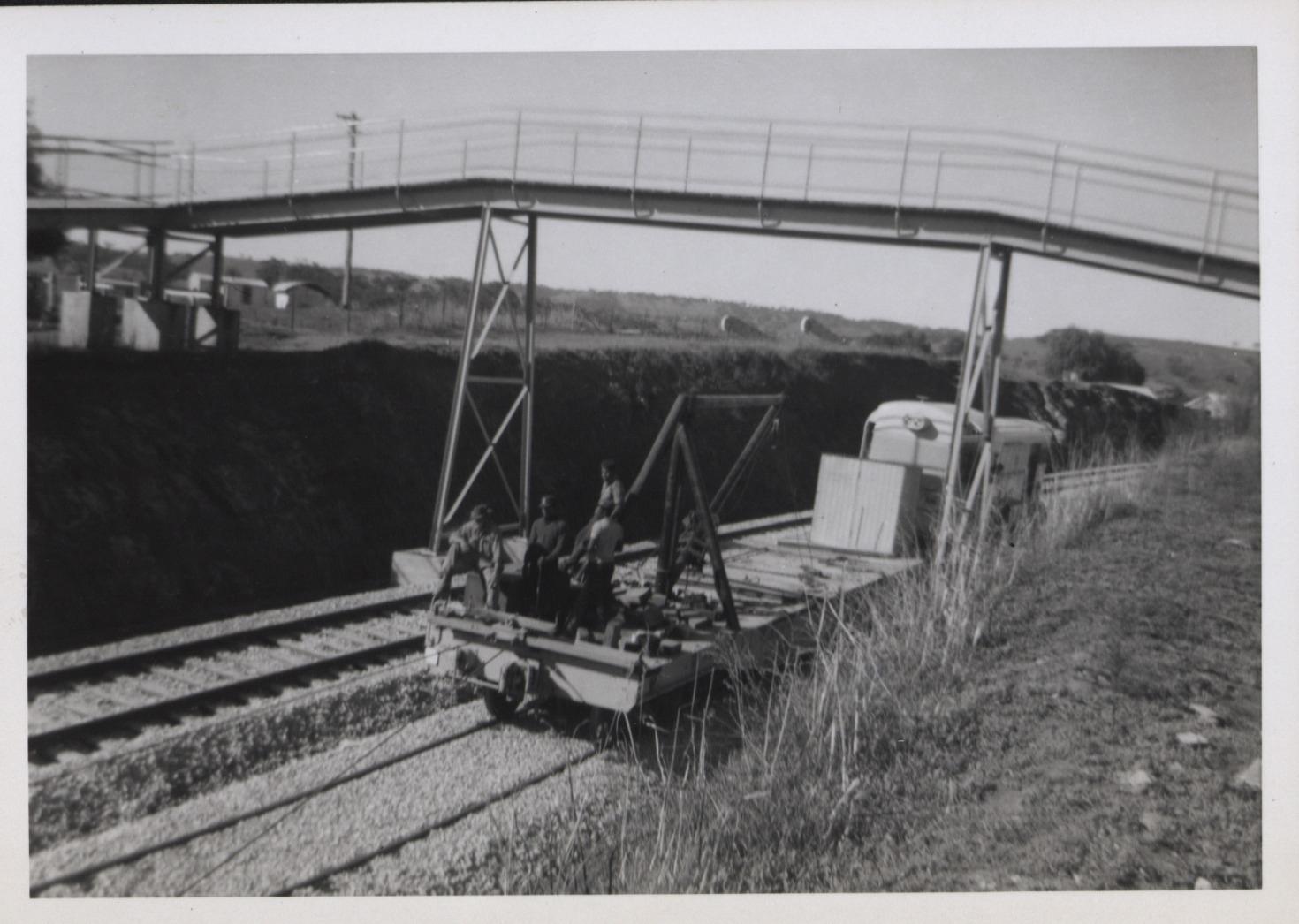 new footbridge Toodyay 1964/5