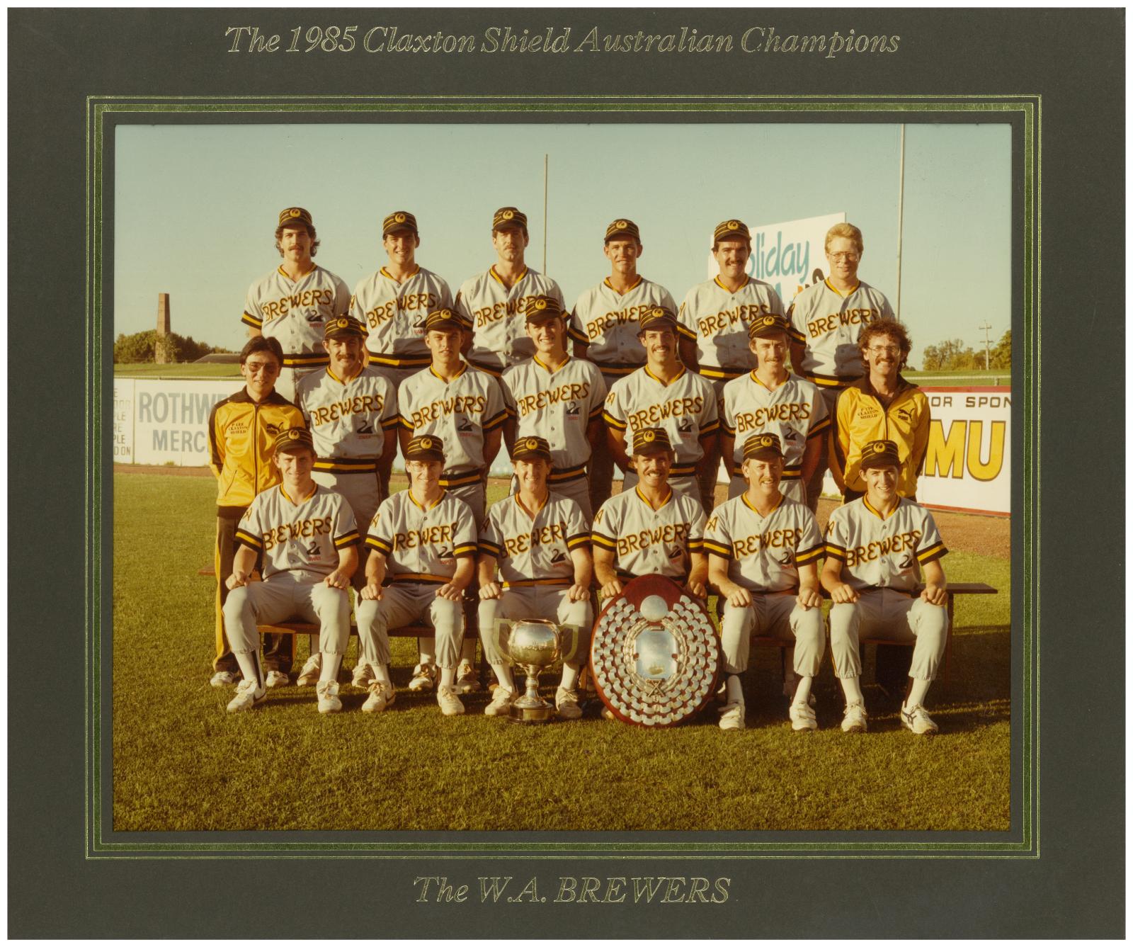 1985 West Australian Claxton Shield baseball champions