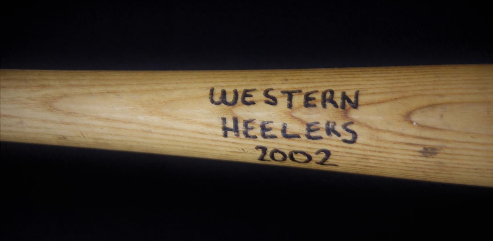 2002 Western Heelers baseball bat