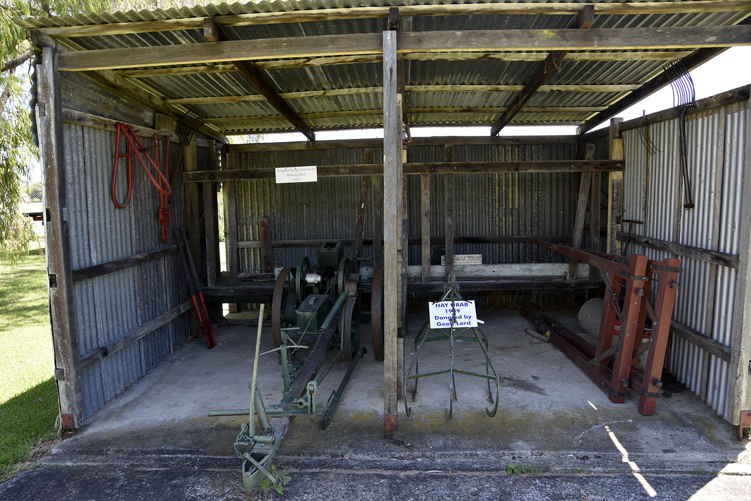 Group Settlement Cow Shed