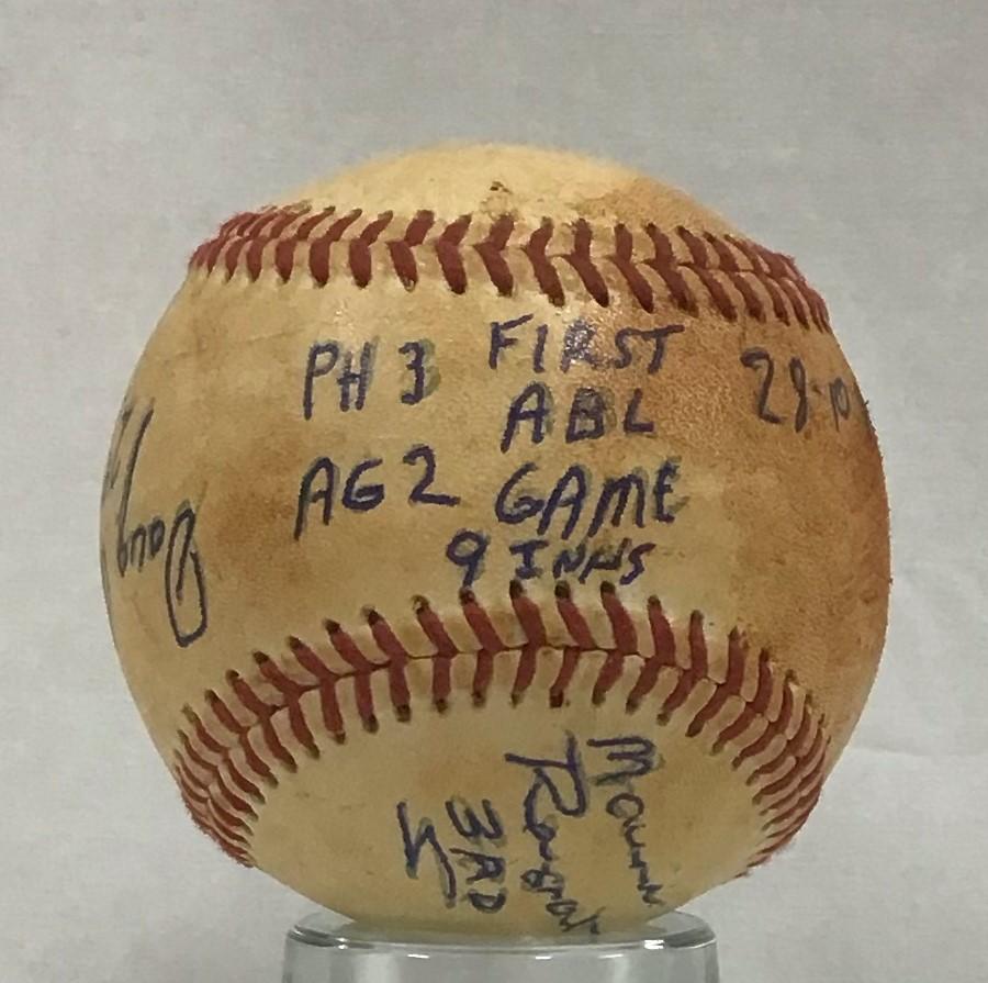 1989 Baseball from 1st Australian Baseball League game on 28.10.1989