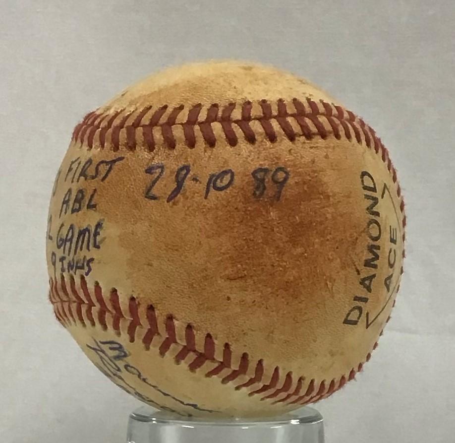 1989 Baseball from 1st Australian Baseball League game on 28.10.1989