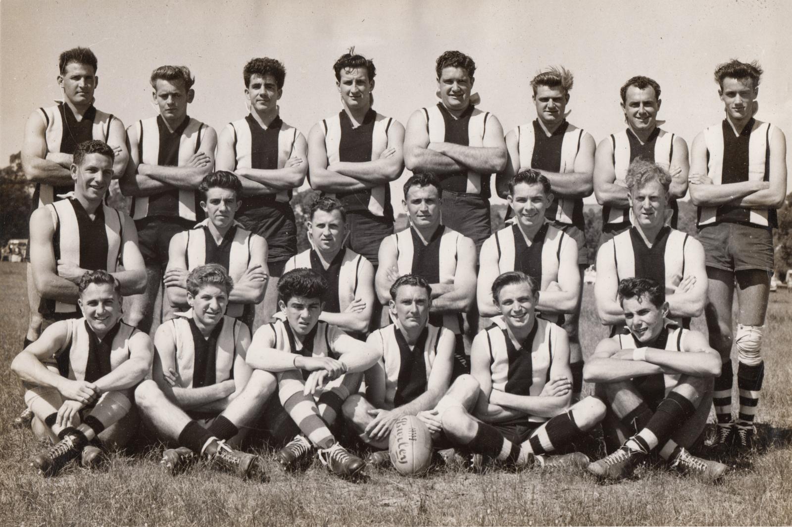 1957 Premiership Grand Final Team - South Midlands Assocation.